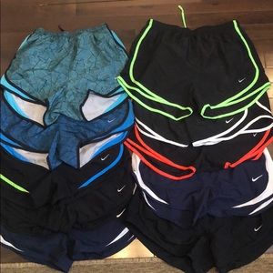 Nike track shorts